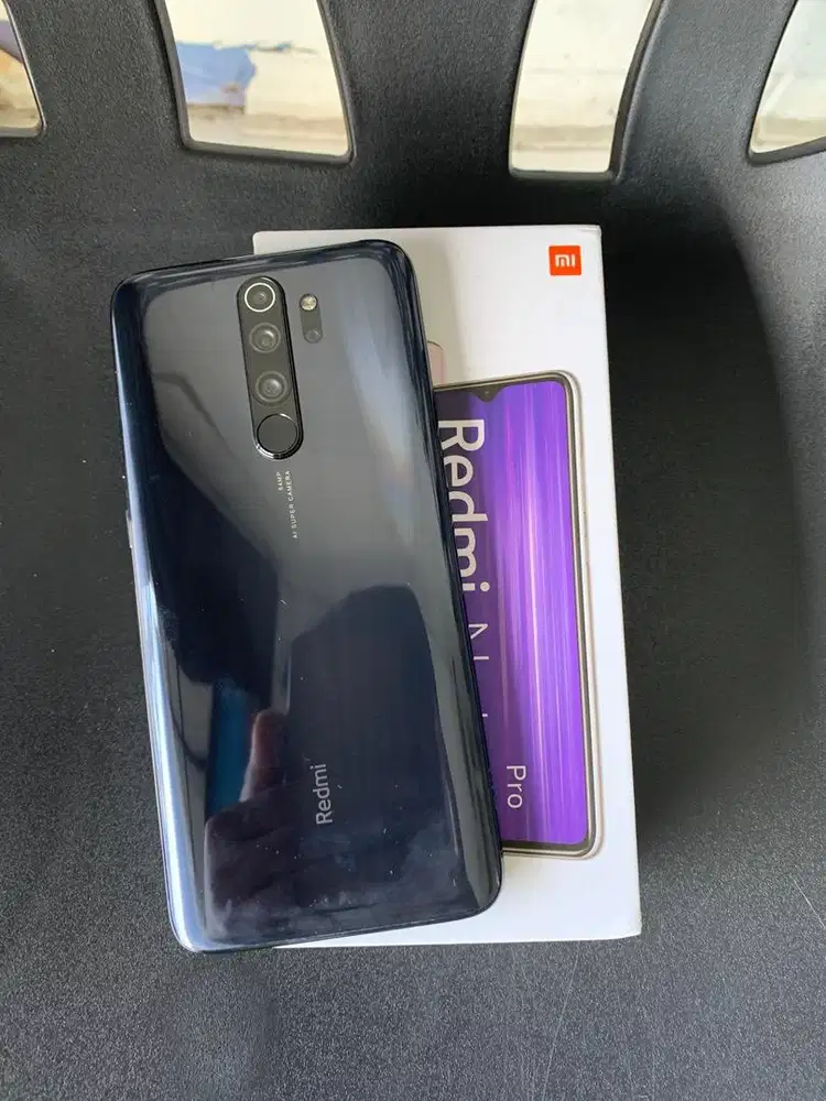 Redmi note 8 pro 6/128 fulset mulus langka barang