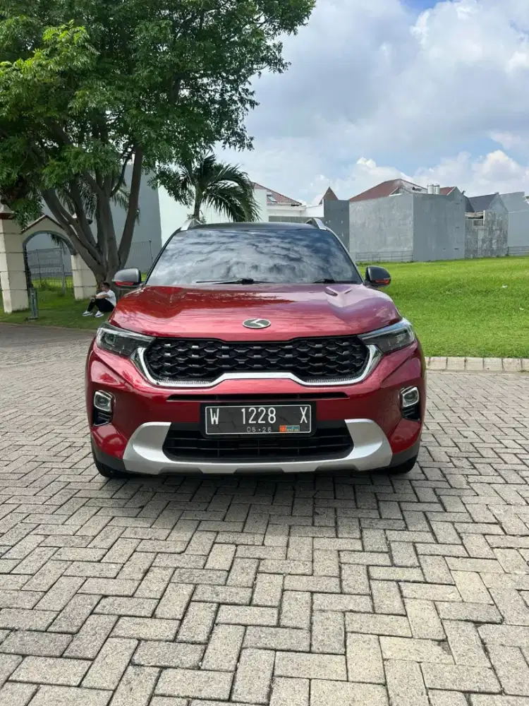 KIA SONET 1.5 AT 2020 MERAH