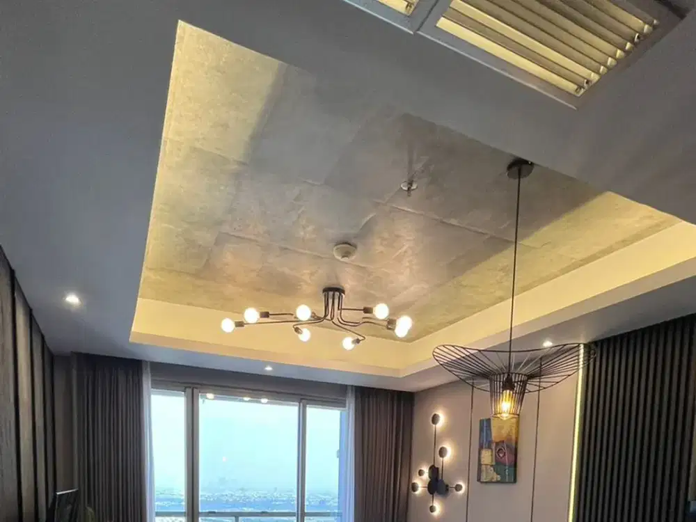 Dijual 1BR furnished interior Apartment Goldcoast