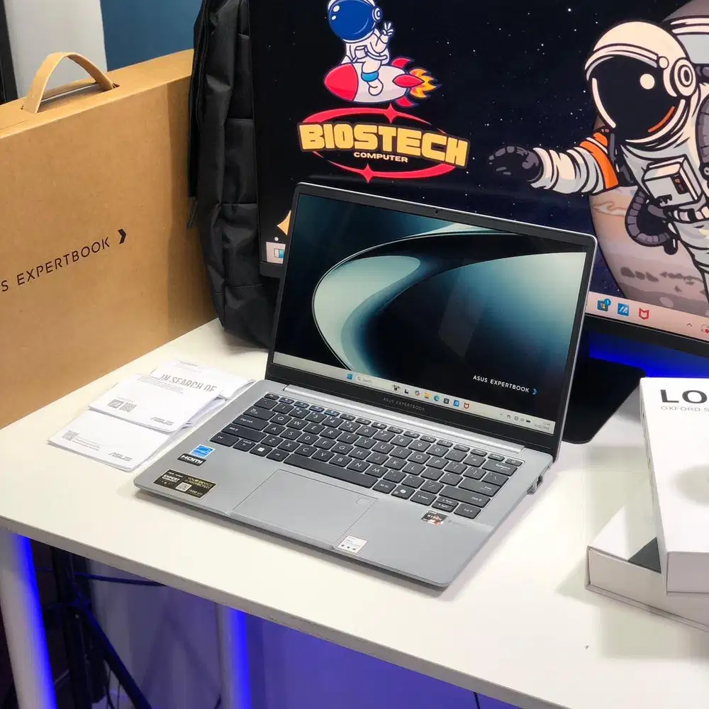 ASUS ExpertBook AMD RYZEN 5-7535HS RADEON GRAPHICS RAM 8GB SSD 512GB