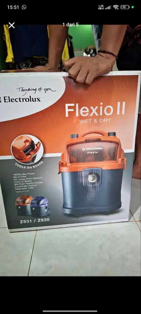 Vacuum Cleaner Flexio II Z931