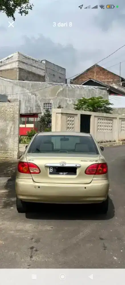 Toyota Altis G Manual pajak panjang mulus