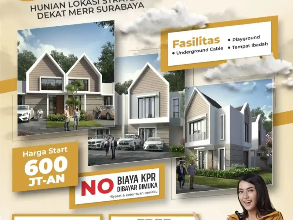 anggrek village juanda dekat akses tol dan kampus