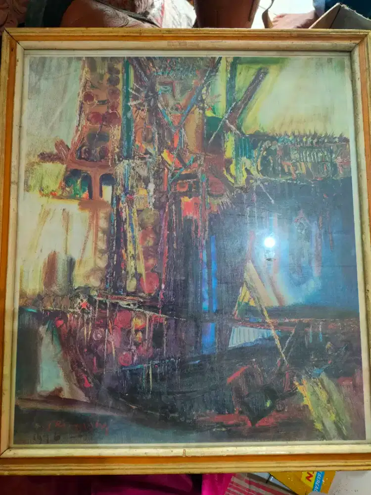 lukisan antik tahun 1976