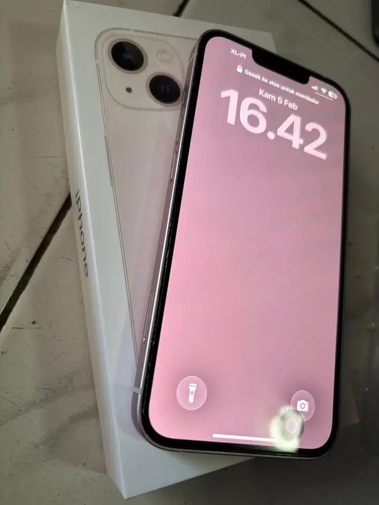 DIJUAL CEPAT IPHONE 13 PINK ex ibox