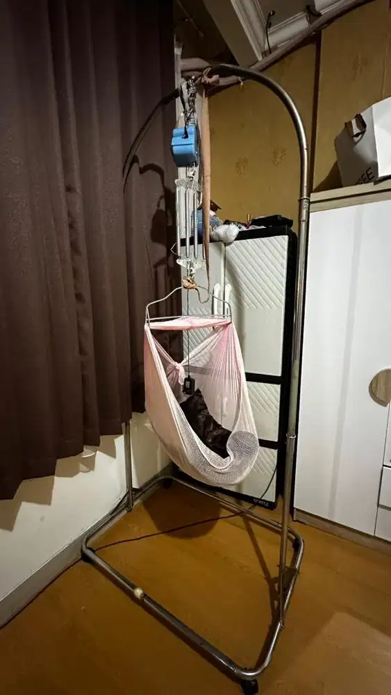 Set Tiang Ayunan + Mesin Otomatis