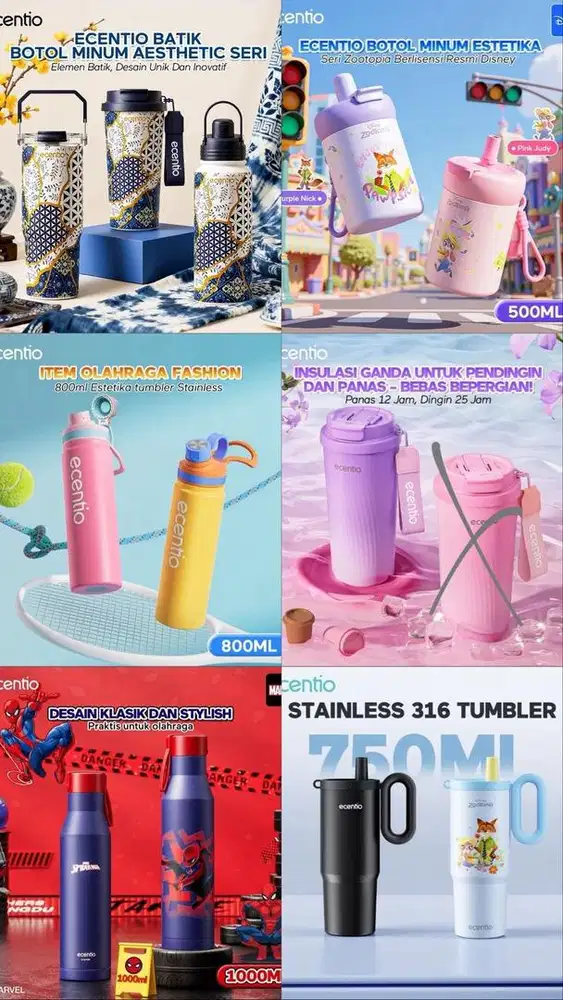 Tumbler ECENTIO ORIGINAL