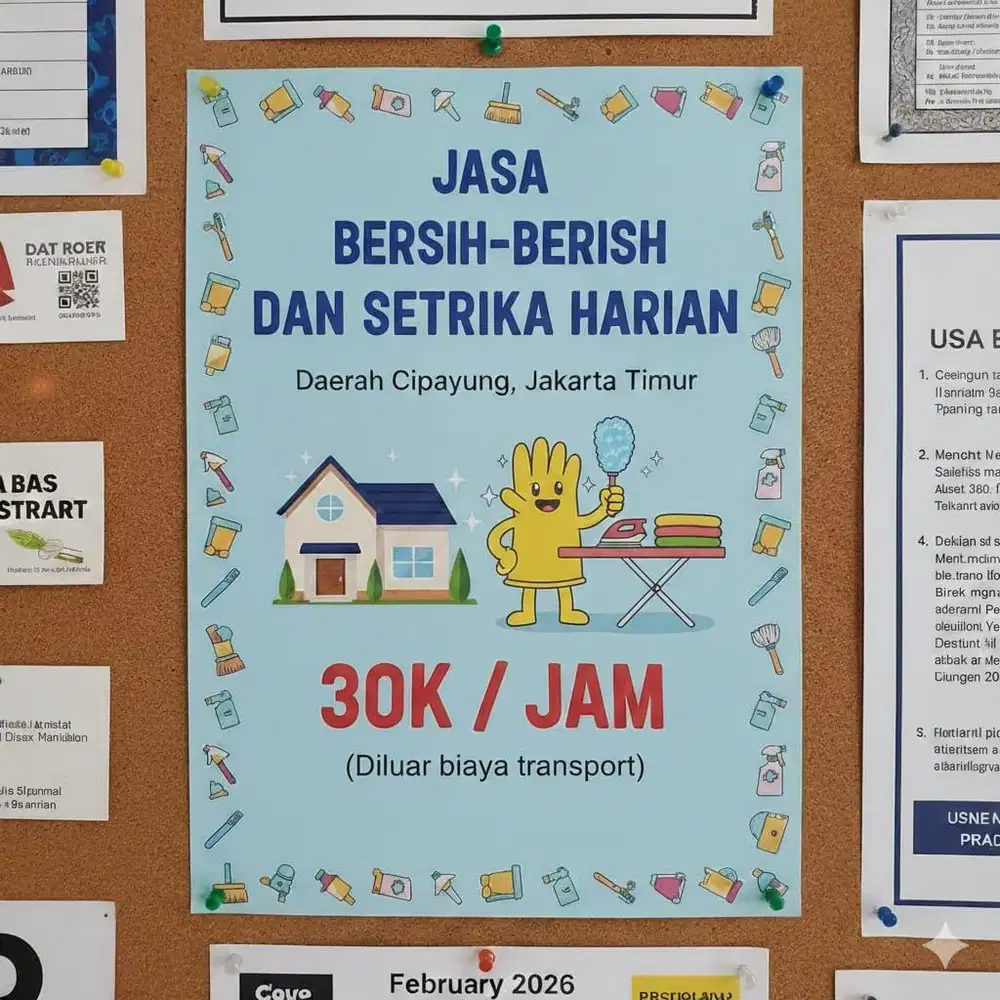bersih-bersih rumah