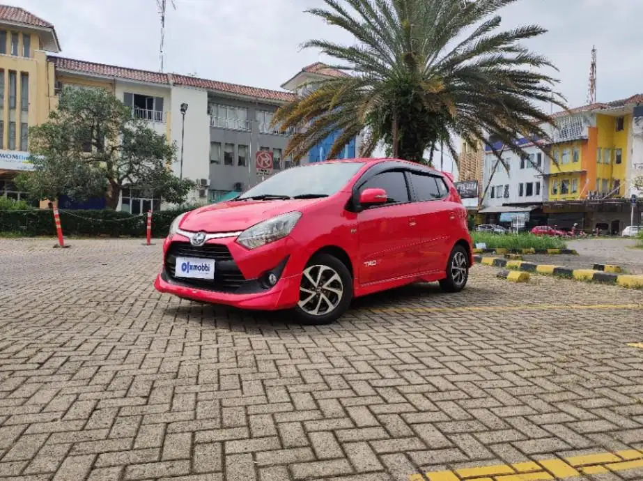 Garansi Mesin 1th Toyota Agya 1.2 TRD Sportivo Bensin-AT Merah 2018