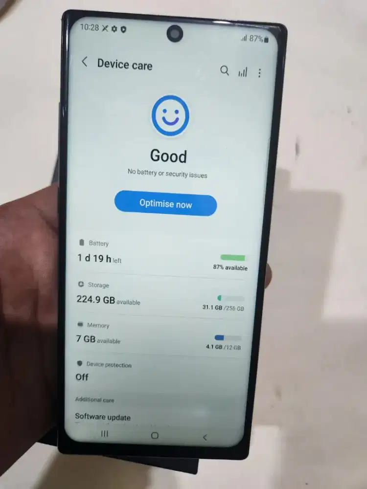 Samsung s21 plus 8/256
Fulset
Lcd gantian