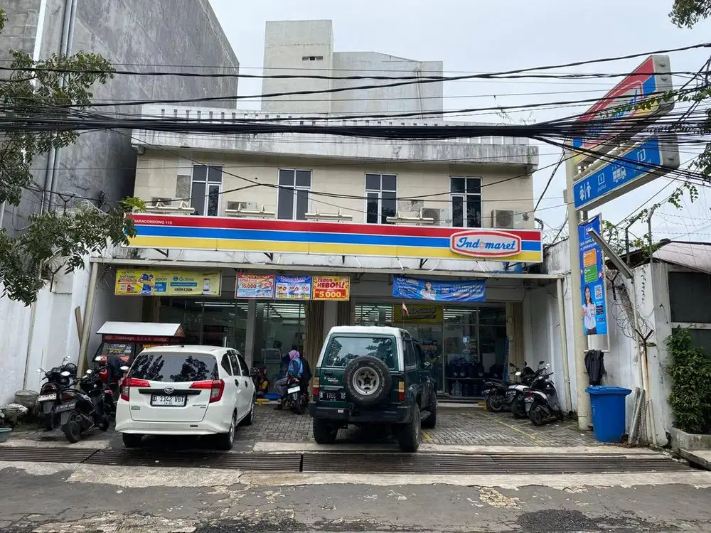 Dijual CEPAT Tanah Bangunan Kircon Jalan Raya Sebrang Kiara Artha