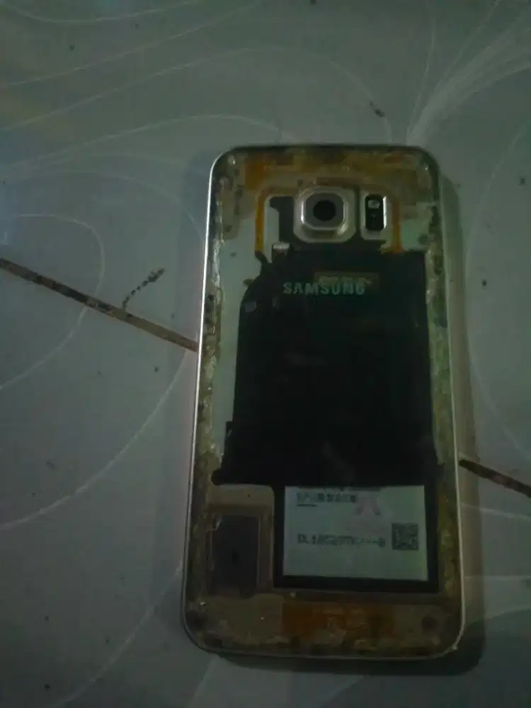 Handphone samsung 4/64 s6+ minus