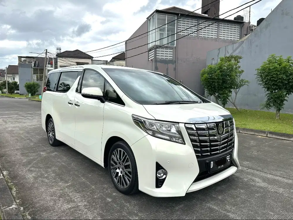 Alphard G 2016 kM 39 ribu antik! Toyota alpard vellfire low km velfire
