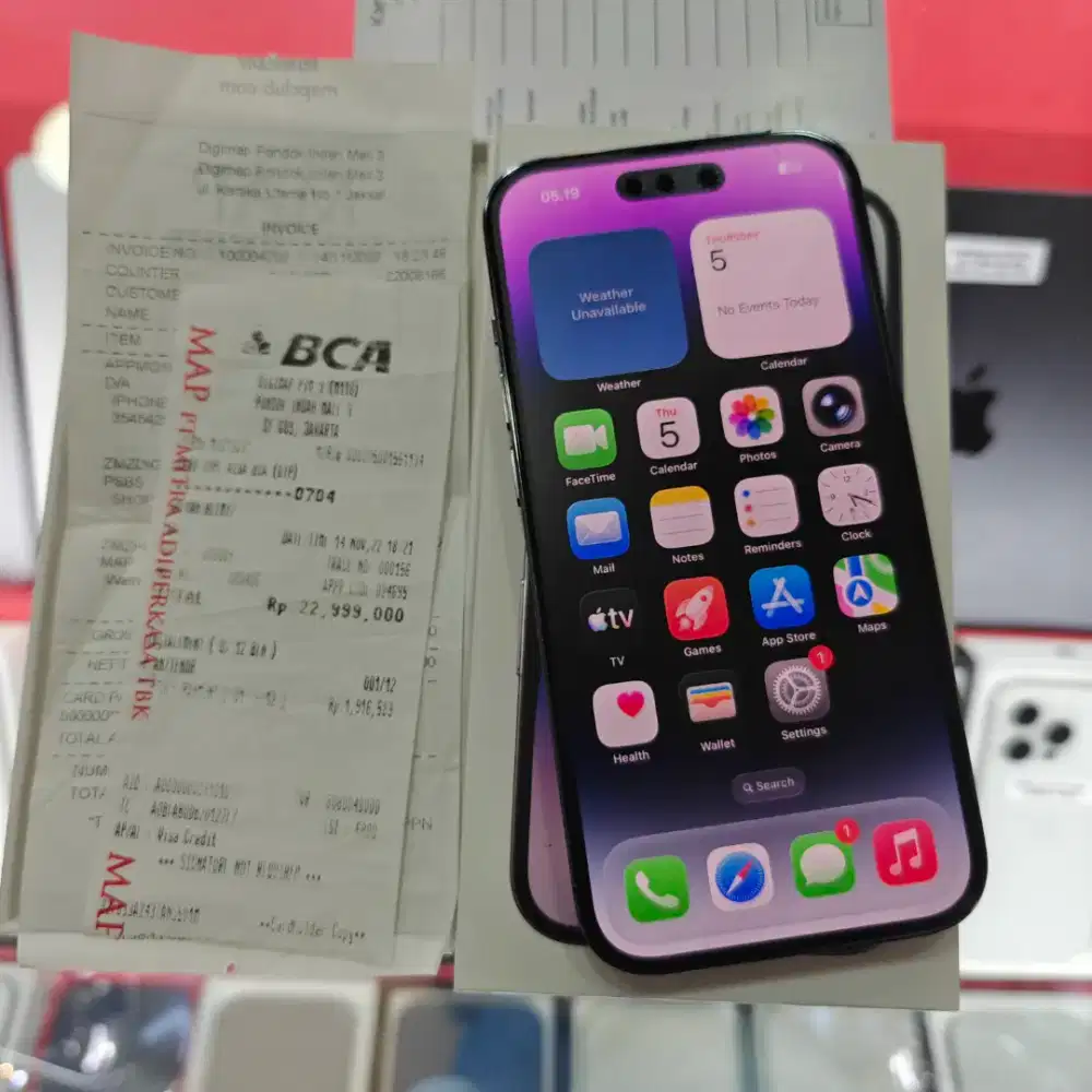 iPhone 14 Pro 256gb eks Digimap resmi