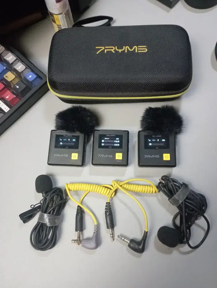 mic wireless dual 7RYMS iRAY DW20 (B)