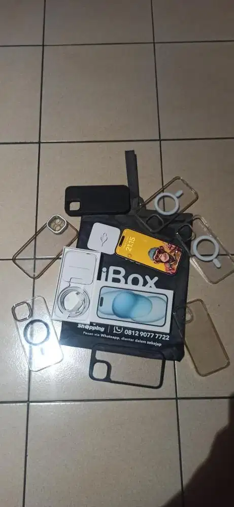 iphone 15 blue 128gb super mulus