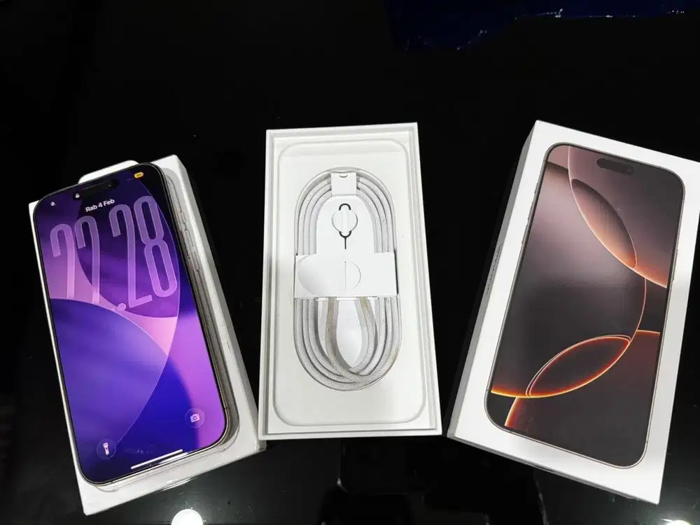 iPhone 16 Pro Max 256GB Dessert Titanium iBox Set