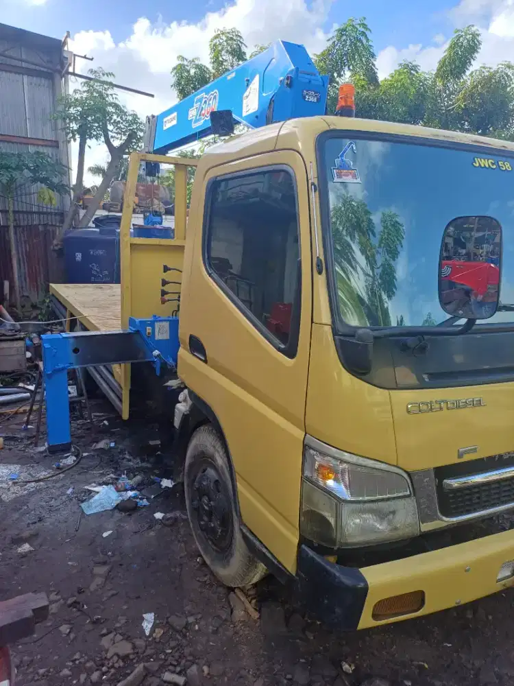 Dijual canter 136 HDL tahun 2020 dan crane 365 kaki silang tadano