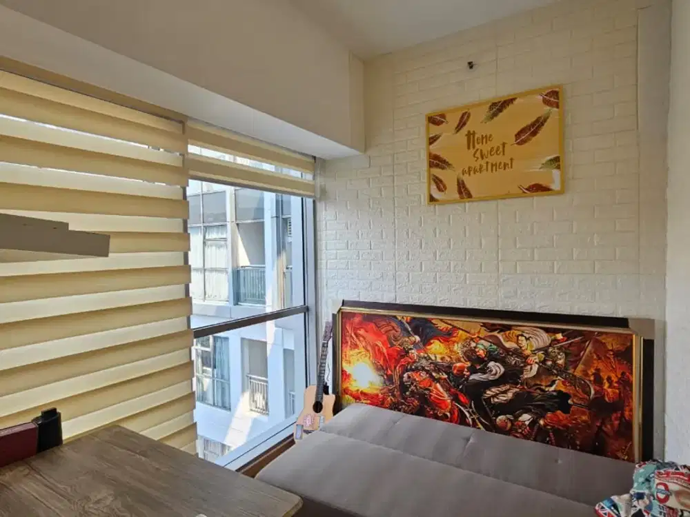 Apartement di M town 2 BR disewakan full furnish siap huni gading serpong dekat mall sms