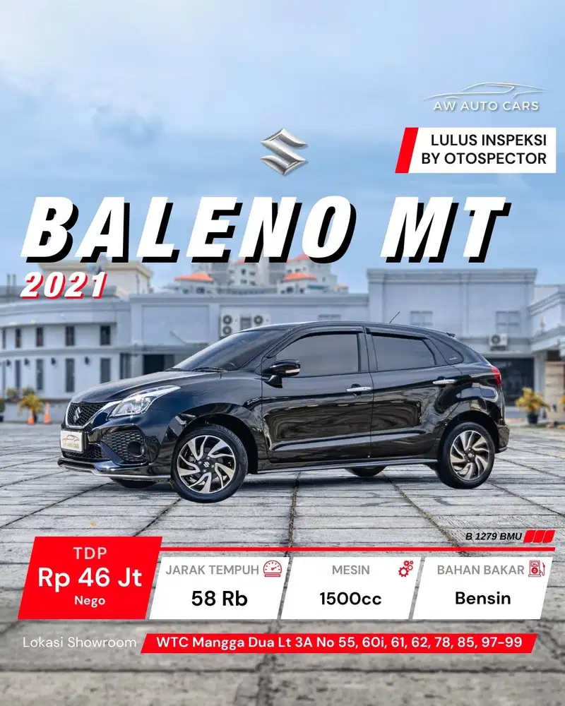 Suzuki Baleno Manual 2021 MT M/T mdl 2022