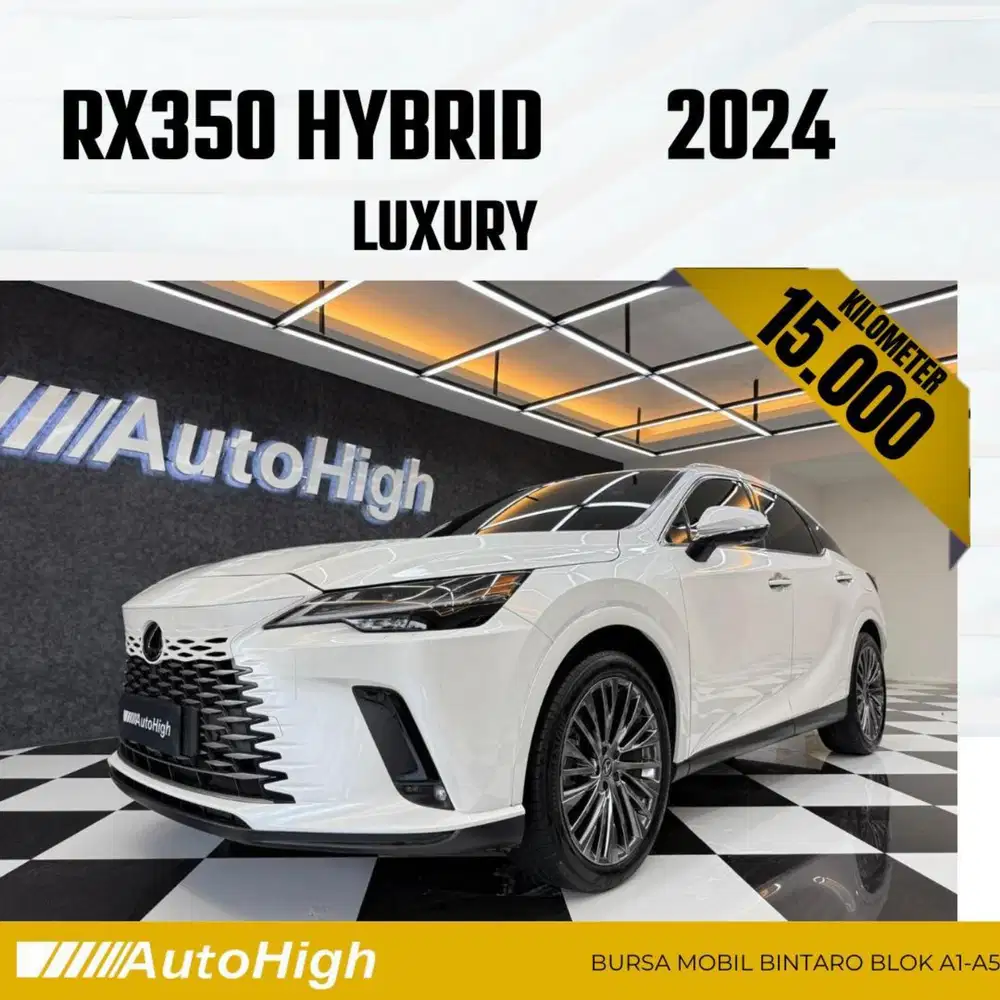 DP10% [Km15.000] RX350h Hybrid 2024 White / RX350 Reg 2023 #AUTOHIGH