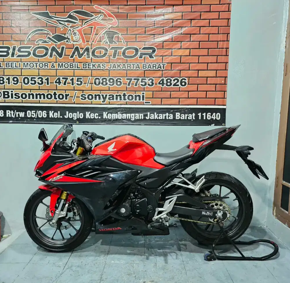 ISTIMEWA KM 4RB! HONDA NEW CBR ABS FACELIFT 150 LED USD TH 2023 MERAH