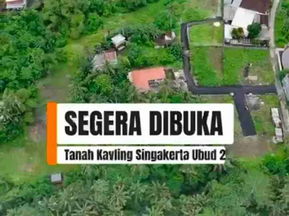 Kavling Strategis Kawasan Villa Mewah Ubud