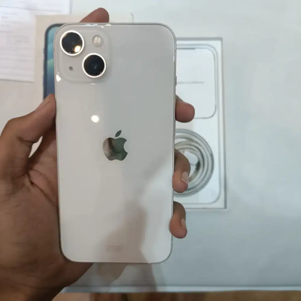 iphone 13 128gb starlight resmi ibox Bh95%