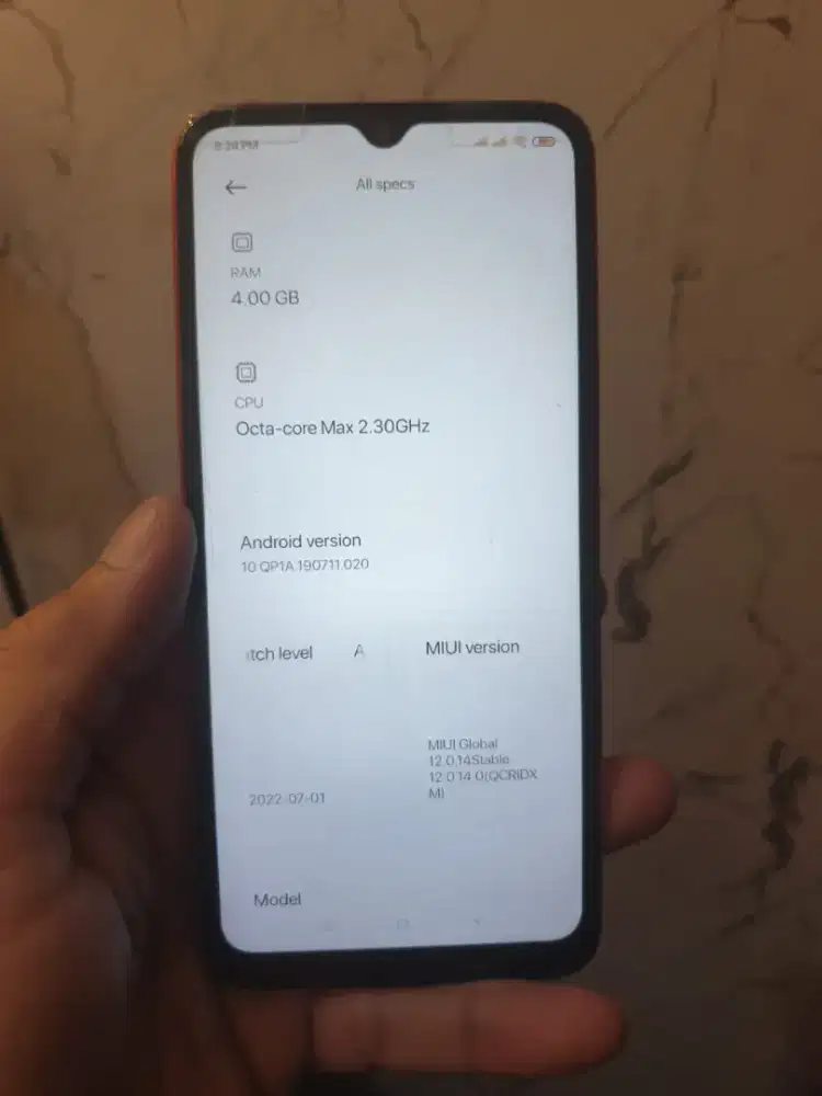 BU - Xiomi 9C , 4/64 -Second