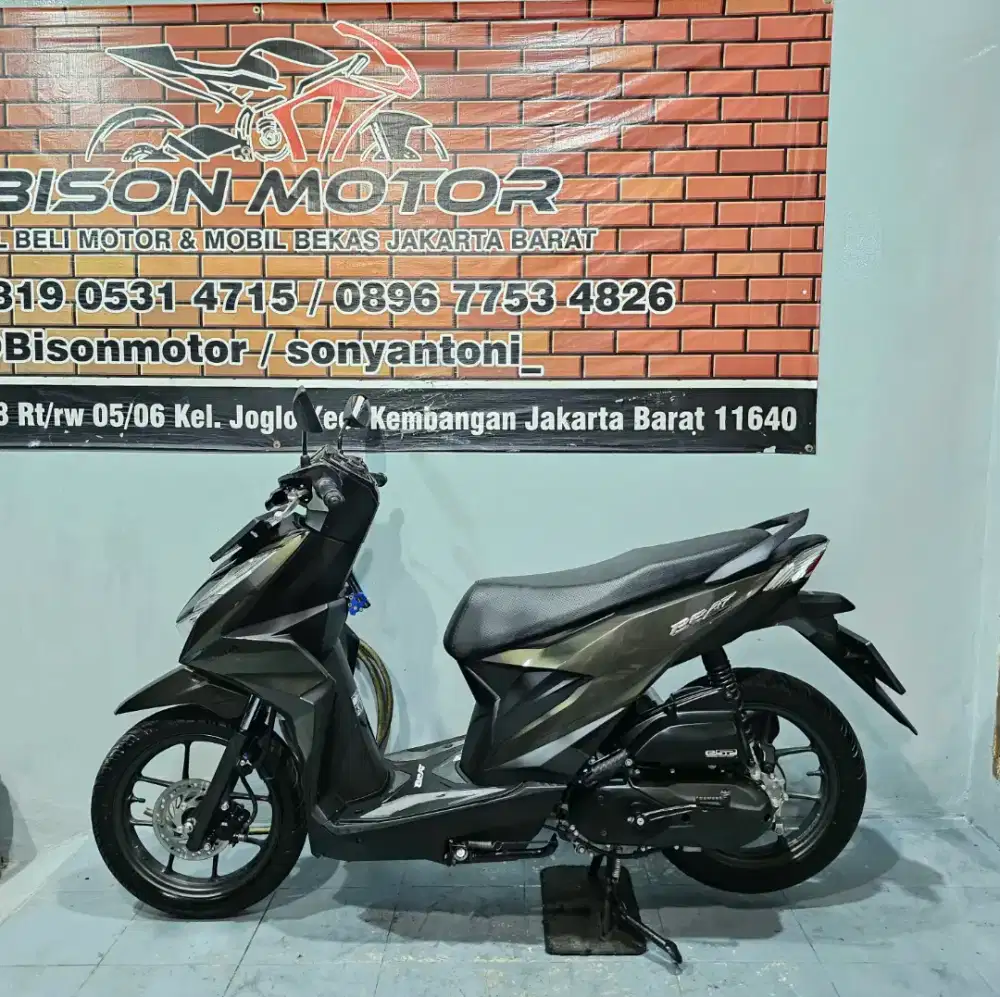 ISTIMEWA KM ANTIK 12RB! HONDA BEAT DELUXE CBS ISS LED 110 2020 SILVER