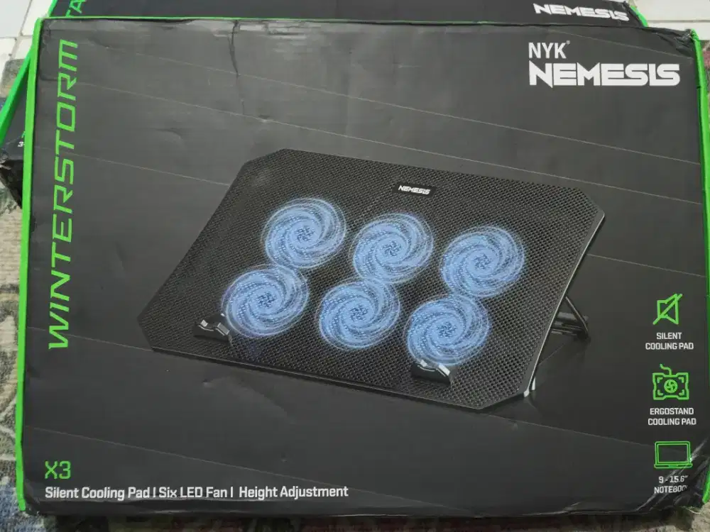 NYK Nemesis X3 / X-3 Winterstorm Cooling Pad 6 Big Fan