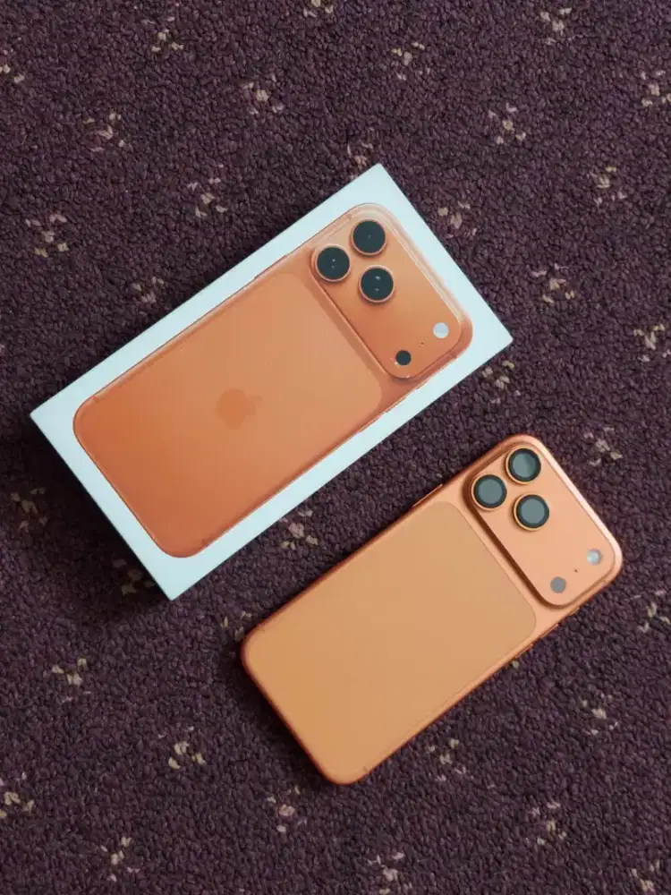 Iphone 17 pro max 256GB ibox garansi 04 januari 26