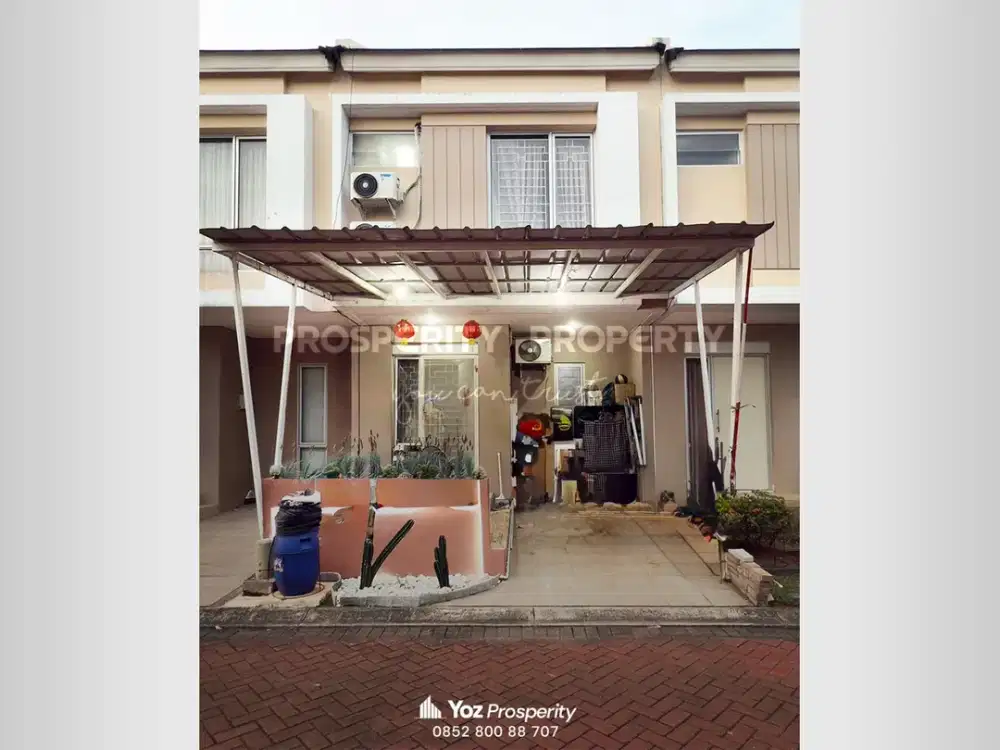 Rumah Murah Sudah Renovasi Bonus Interior di Cluster Milano Village Paramount Gading Serpong