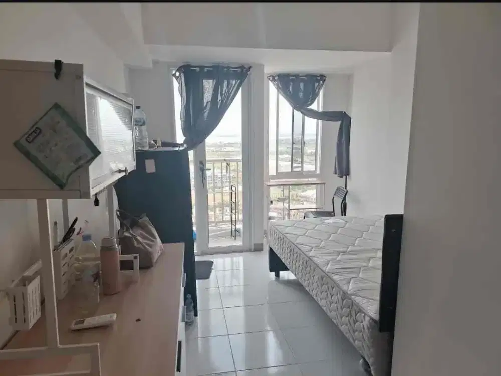 Disewakan Apartemen Tokyo Riverside Pik2 studio furnish 20jt/thn siap huni