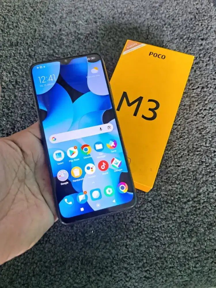 Poco M3 ram 6/128 fulset no minus