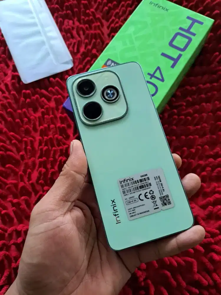 Infinix Hot 40 NFc ram 8+8/256 mulus fulset no minus