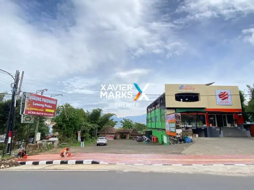 Dijual Tanah Hook di Mainroad Kota Batu Akses Jalan Ramai