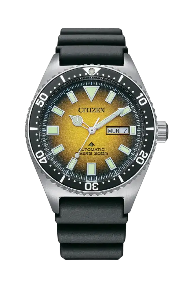 Citizen Promaster NY0120-01X Automatic Diver Yellow Gradient