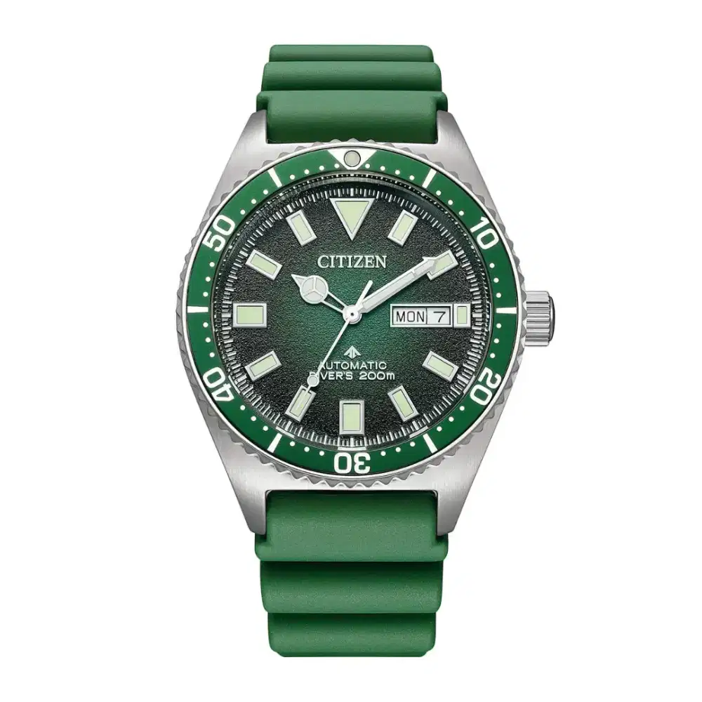 Citizen Promaster NY0121-09X Automatic Diver Green Dial
