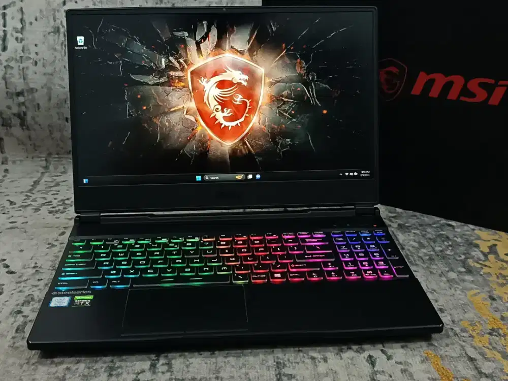 MSI GL65 Core i7-9750H 16GB 512GB 1TB RTX 2060 6GB 160W 120Hz Fulset