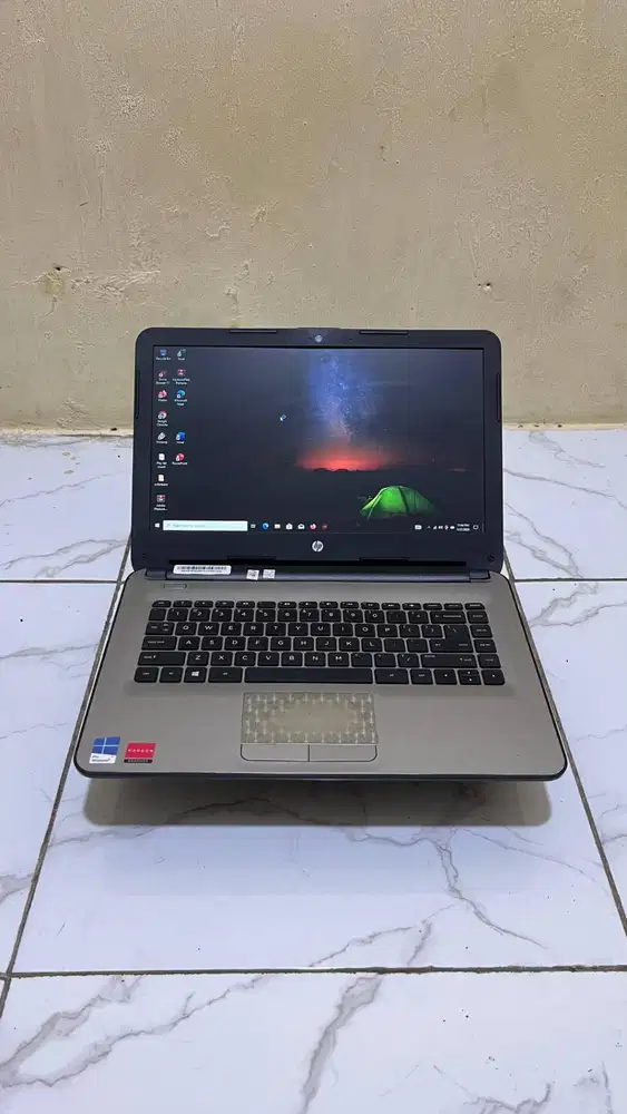 Hp 14 AN017AU Amd A6 Graphics | Mesin Bandel | Siap Pake