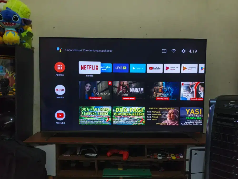 Tv Android Coocaa 55 inch 4K seri 55S6G