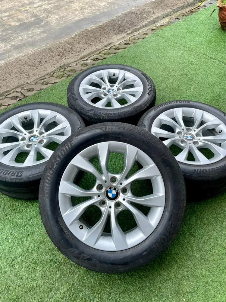 velg standar BMX X3 ori + BONUS ban yang kepasang di foto