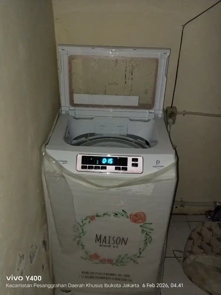 Jual mesin cuci merek polytron zero matic 9 kg