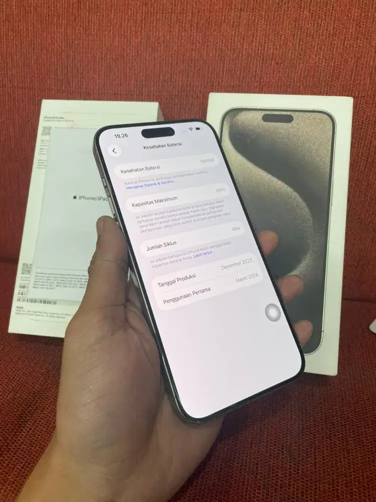 iphone 15 pro max 256gb second ibox istimewa
