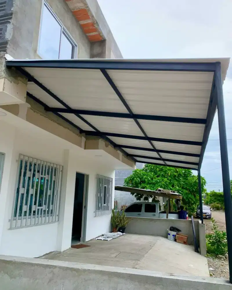 Kanopi alderon tralis minimalis ploi