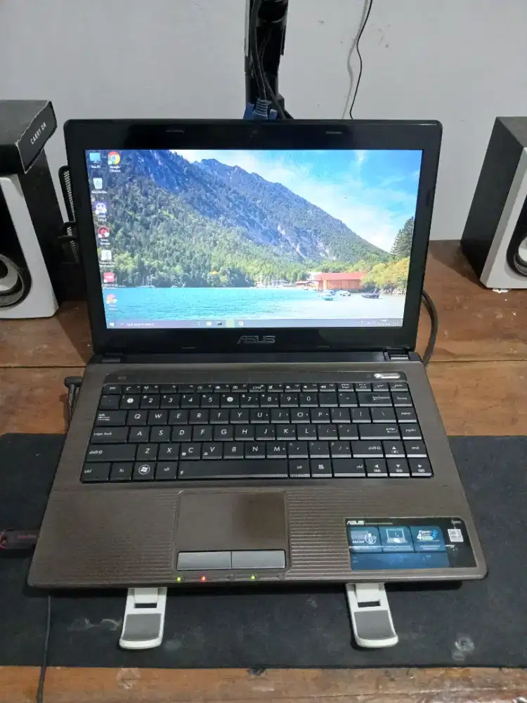 Laptop Asus K43U ,Amd E 450 ,Vga Amd Radeon Hd 6320, Ram 4Gb (Siap)