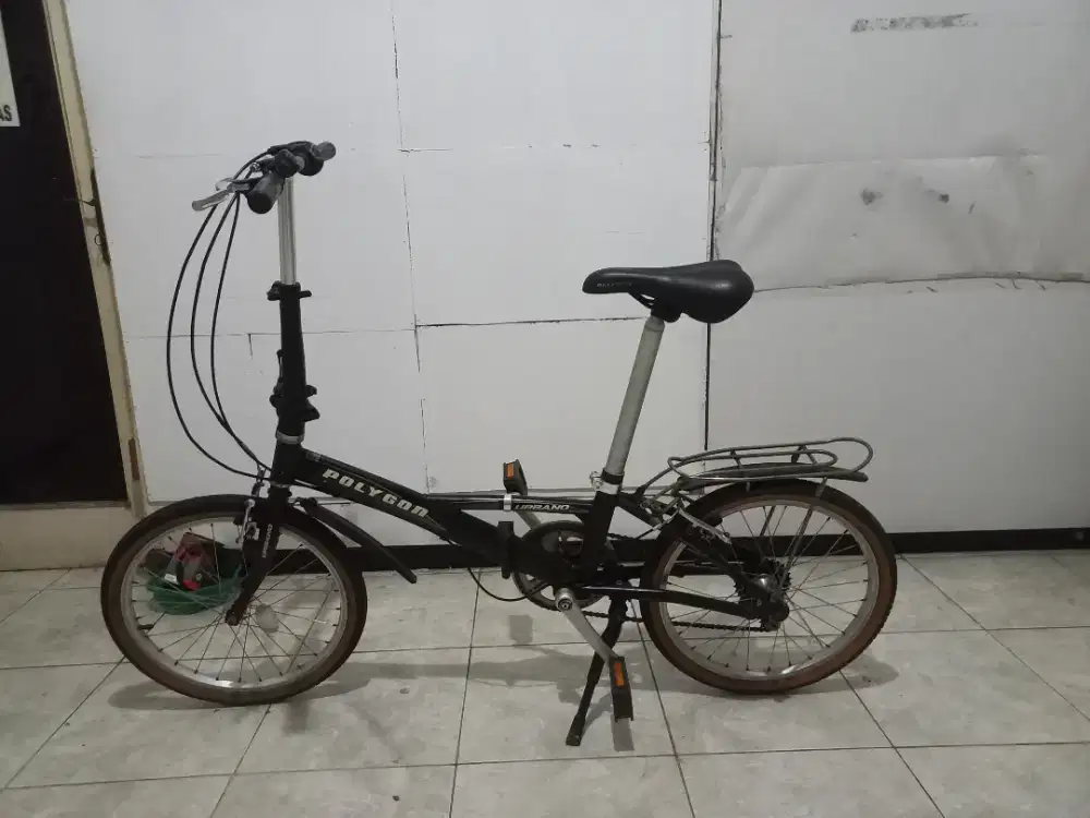 Sepeda Koleksi Urbano 3.0 DLT Mulus Istimewa plus Tas Ori Polygon