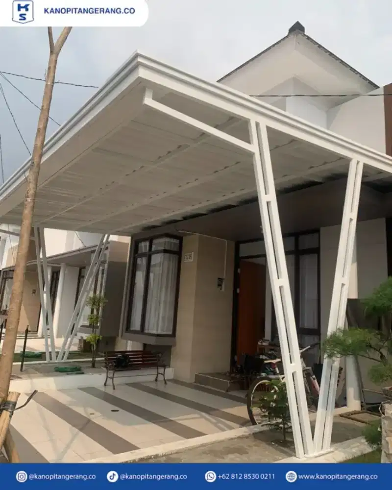 Kanopi tralis minimalis opolki