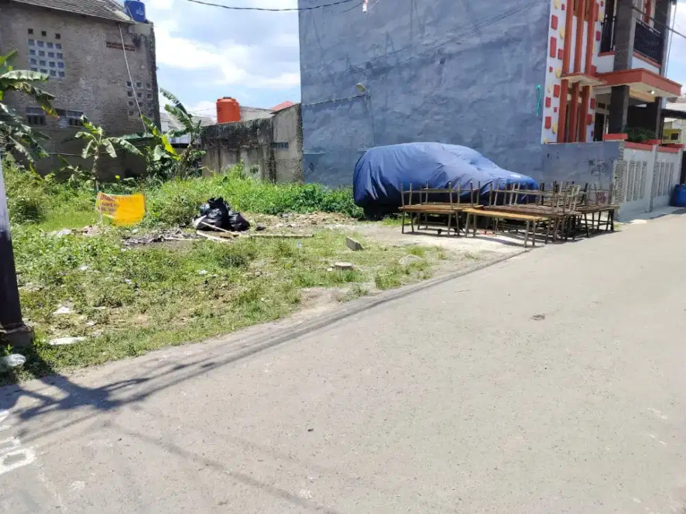 TANAH KAVLING CISARANTEN  190 m2 DEKAT POLTEK AL ISLAM